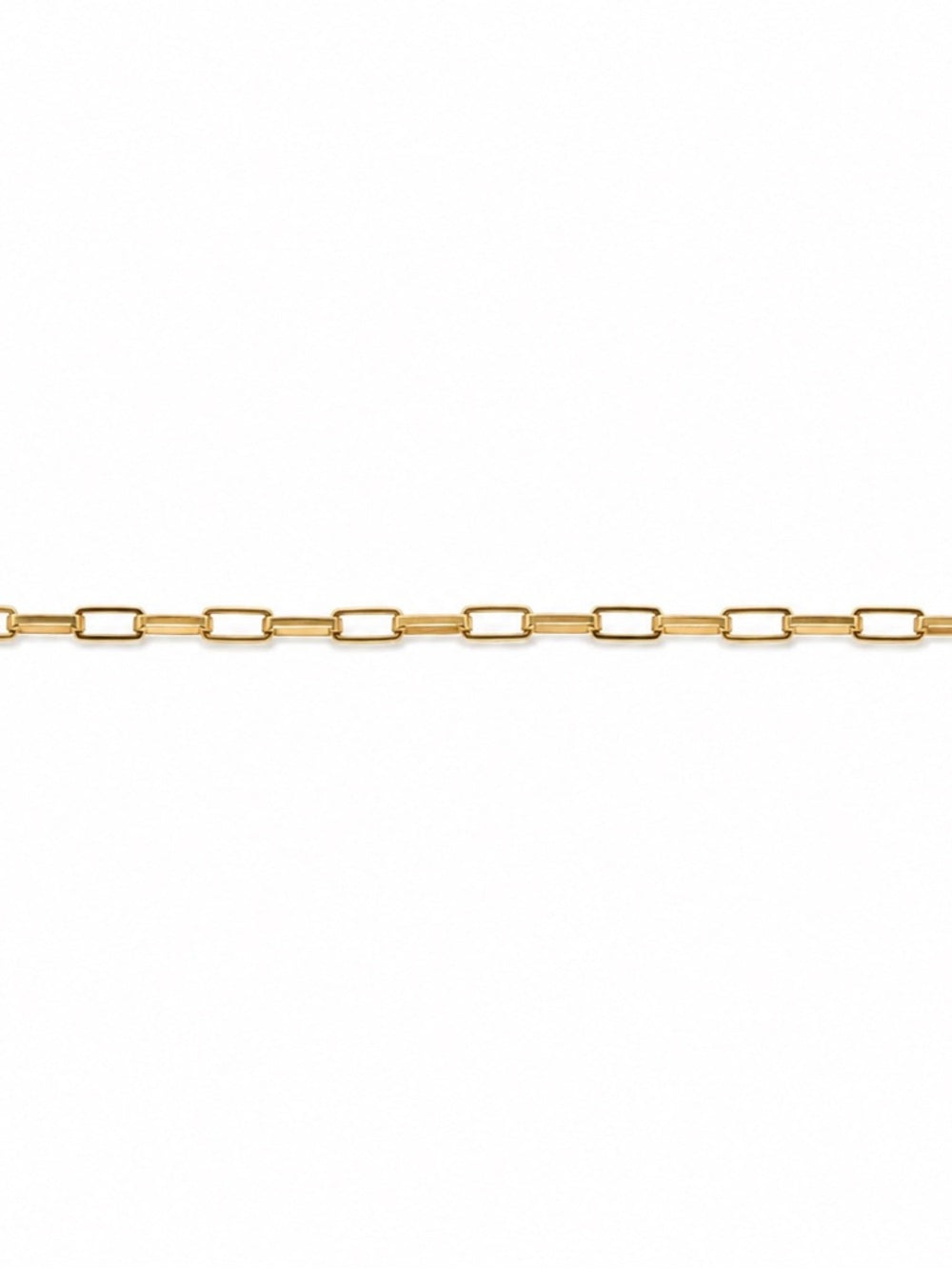 1mm Linear Link Gold Custom Bracelet