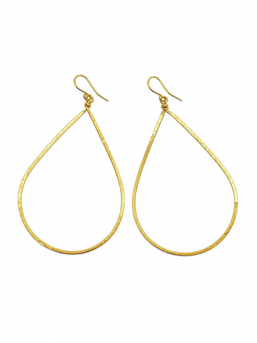 Olive Teardrop Dangles