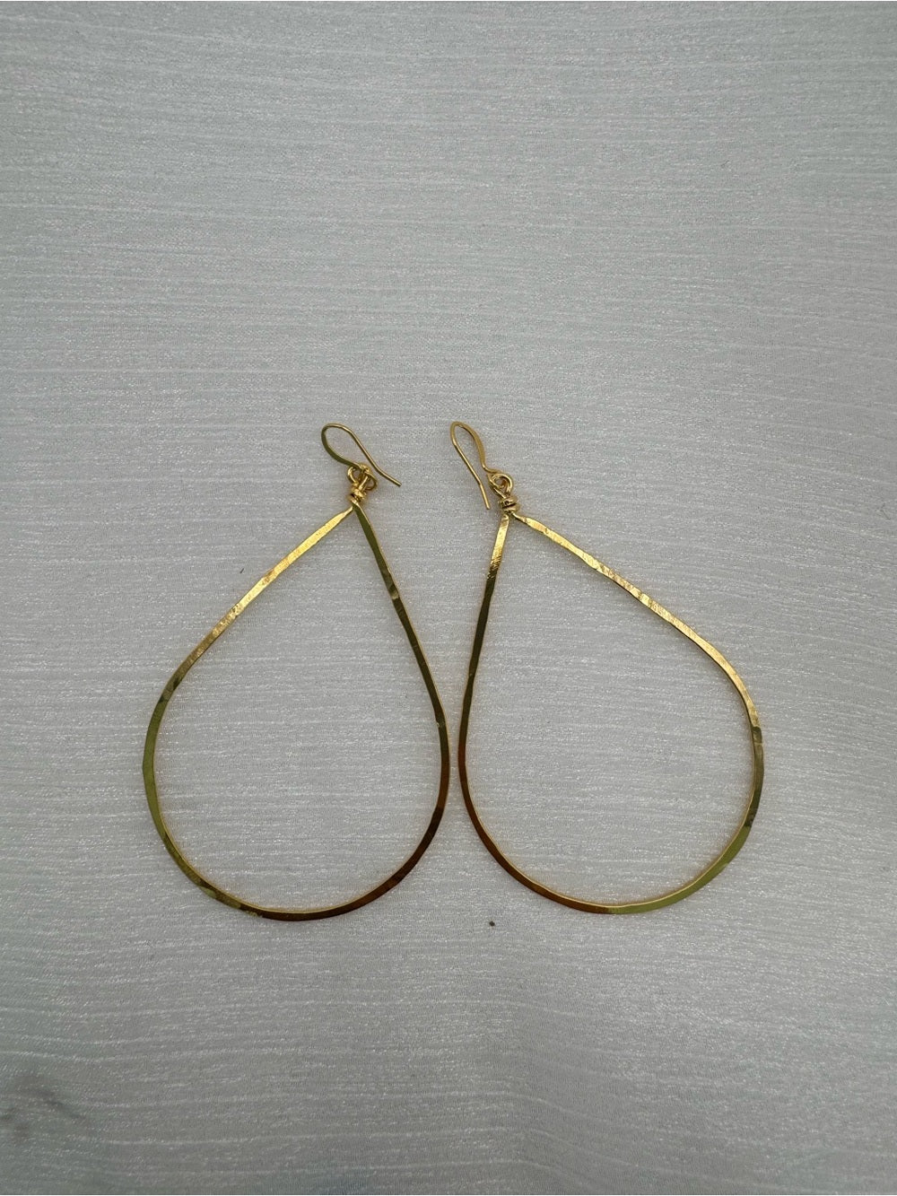Olive Teardrop Dangles