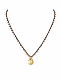 Citrine Silkdrop Necklace