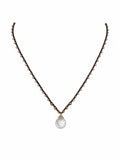 Clear Quartz Silkdrop Necklace
