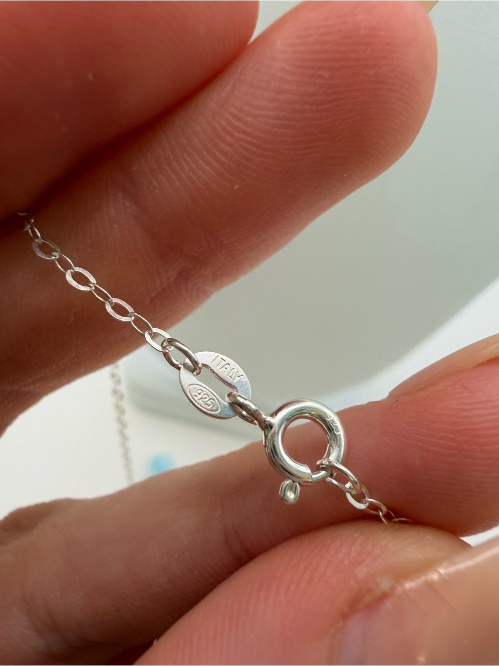 N0012 Larimar Pendant Necklace