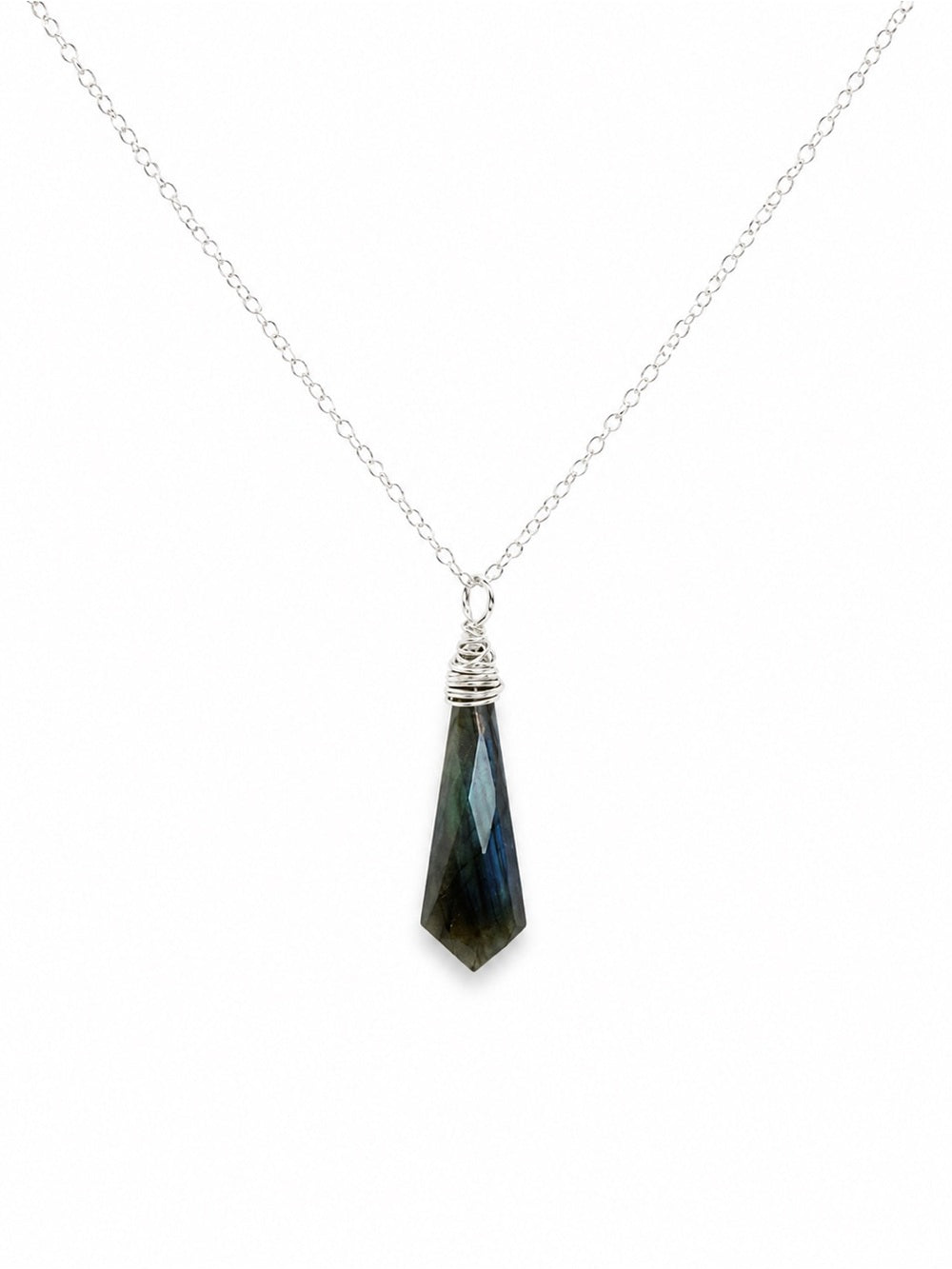 N35773 Labradorite Pendant Necklace