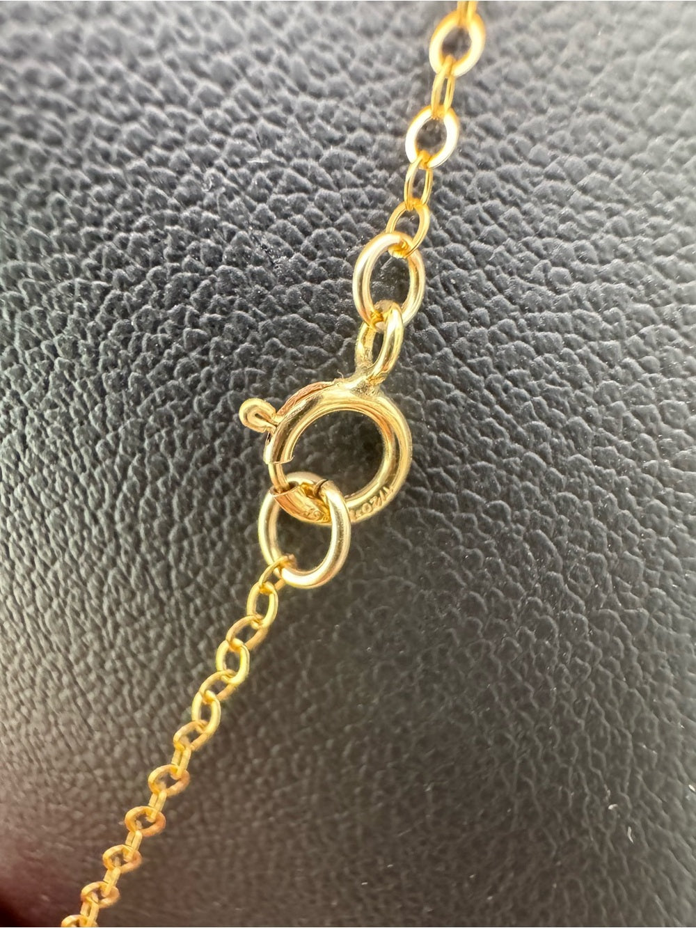 N0320 Tourmaline Chain Necklace