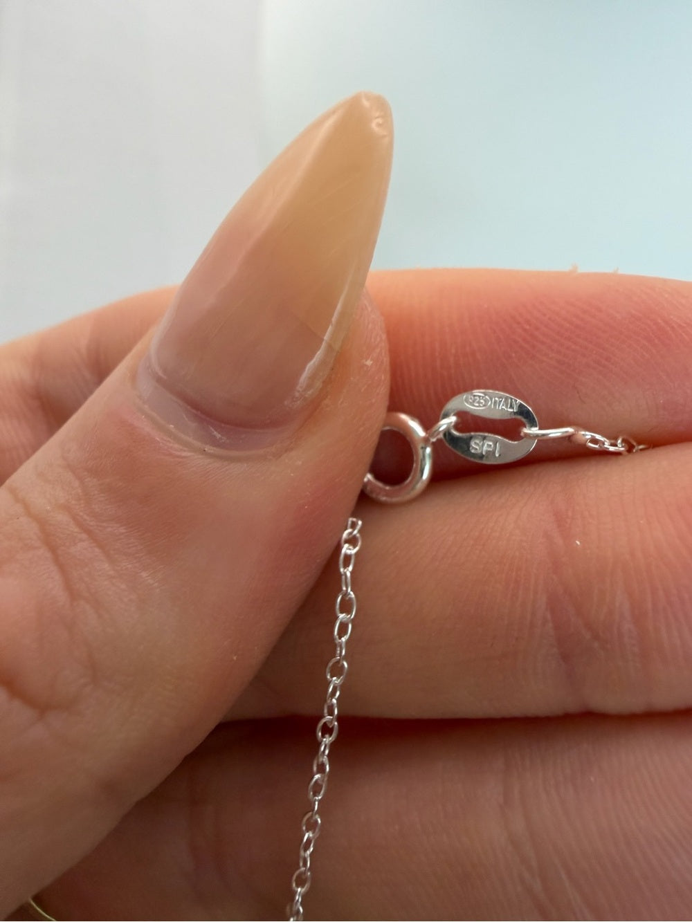 N77231 Labradorite Bar Necklace