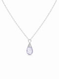 N058 Lavender Quartz Necklace