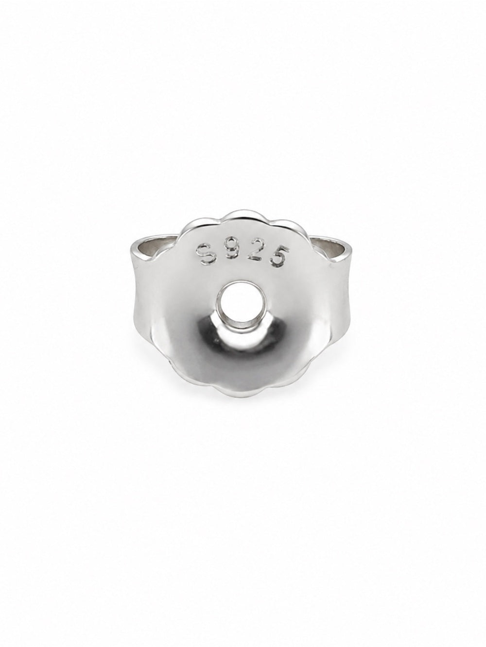 P070 Rainbow Tourmaline Stud Earrings in Silver