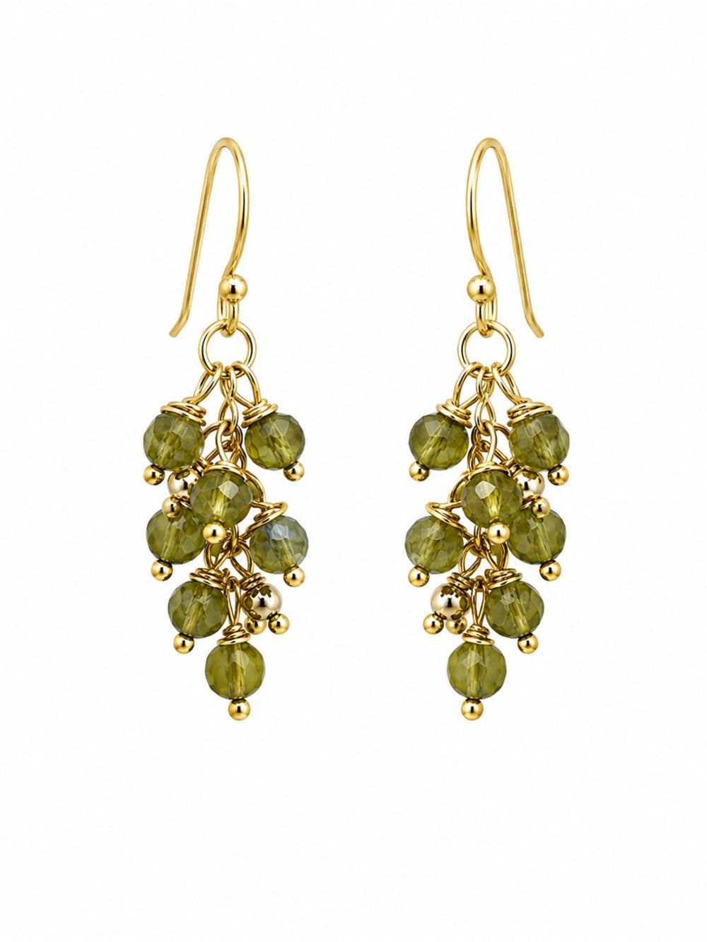 HK1075 Peridot and Hematite