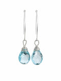 HT42337 Blue Topaz Hook Threaders