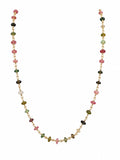 Handmade Rainbow Tourmaline Necklace