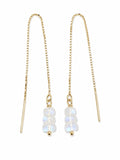TH0020 Moonstone Gold Threaders