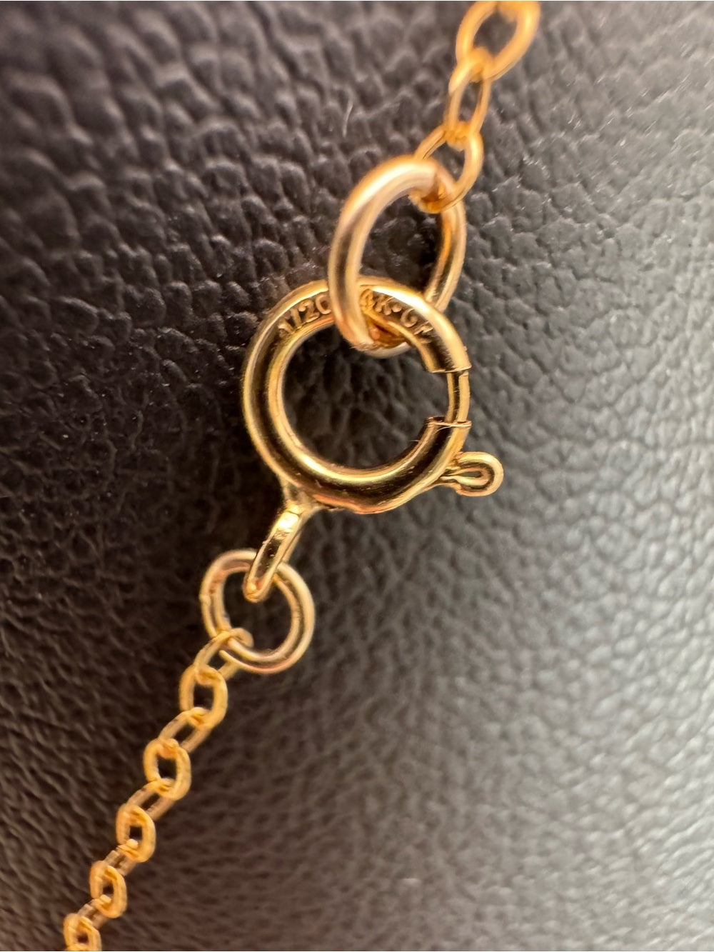 N0047 Grandidierite Chain Necklace