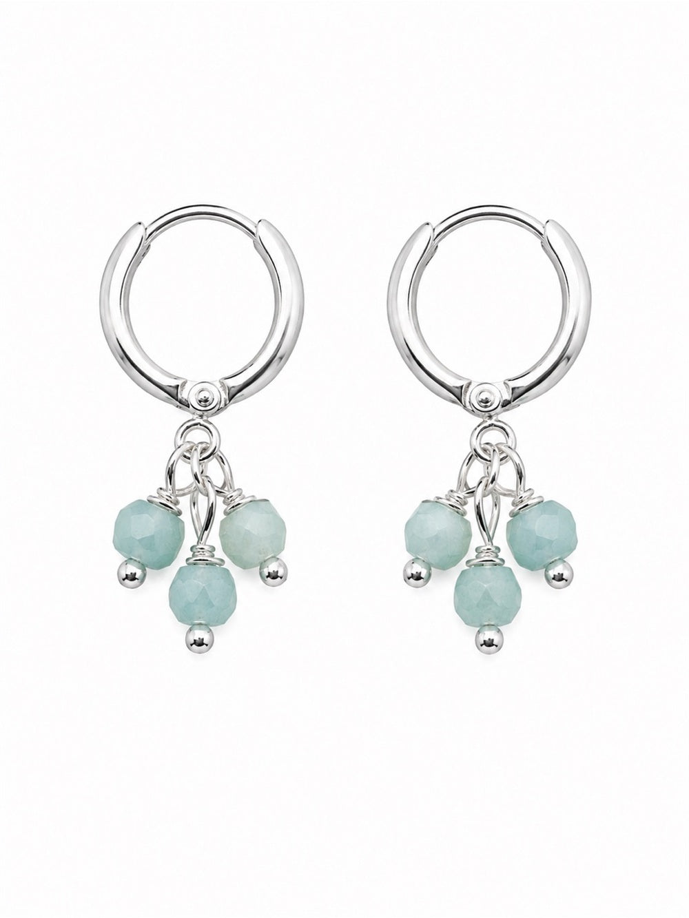 HG00200 Larimar Silver Huggies