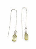 TH1846 Lemon Quartz Silver Threaders