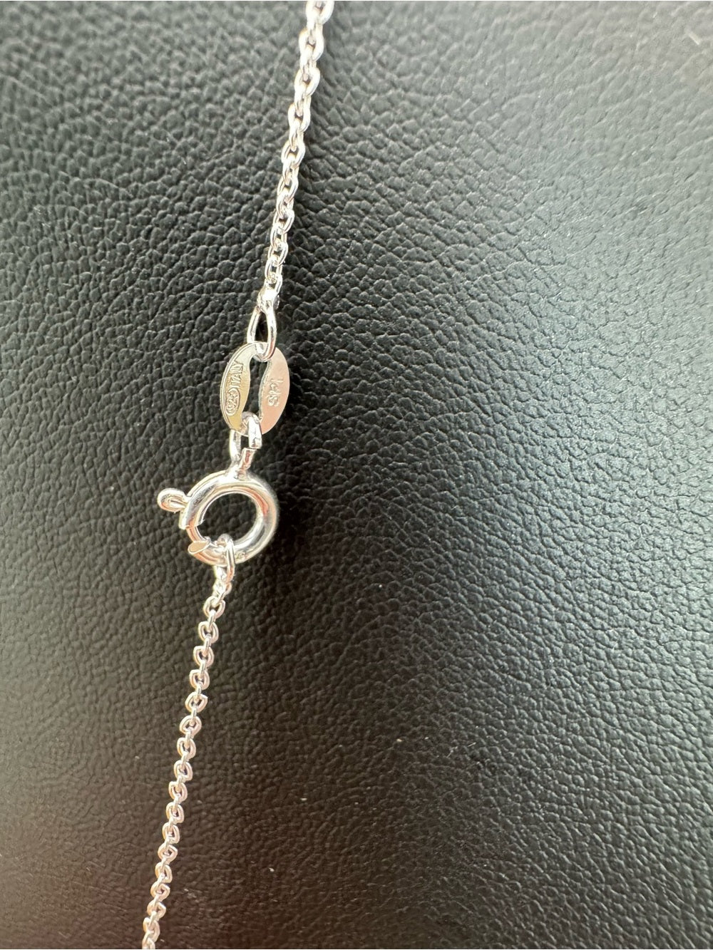 N0045 Grandidierite Chain Necklace