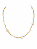 Freshwater Pearl Gold Necklace