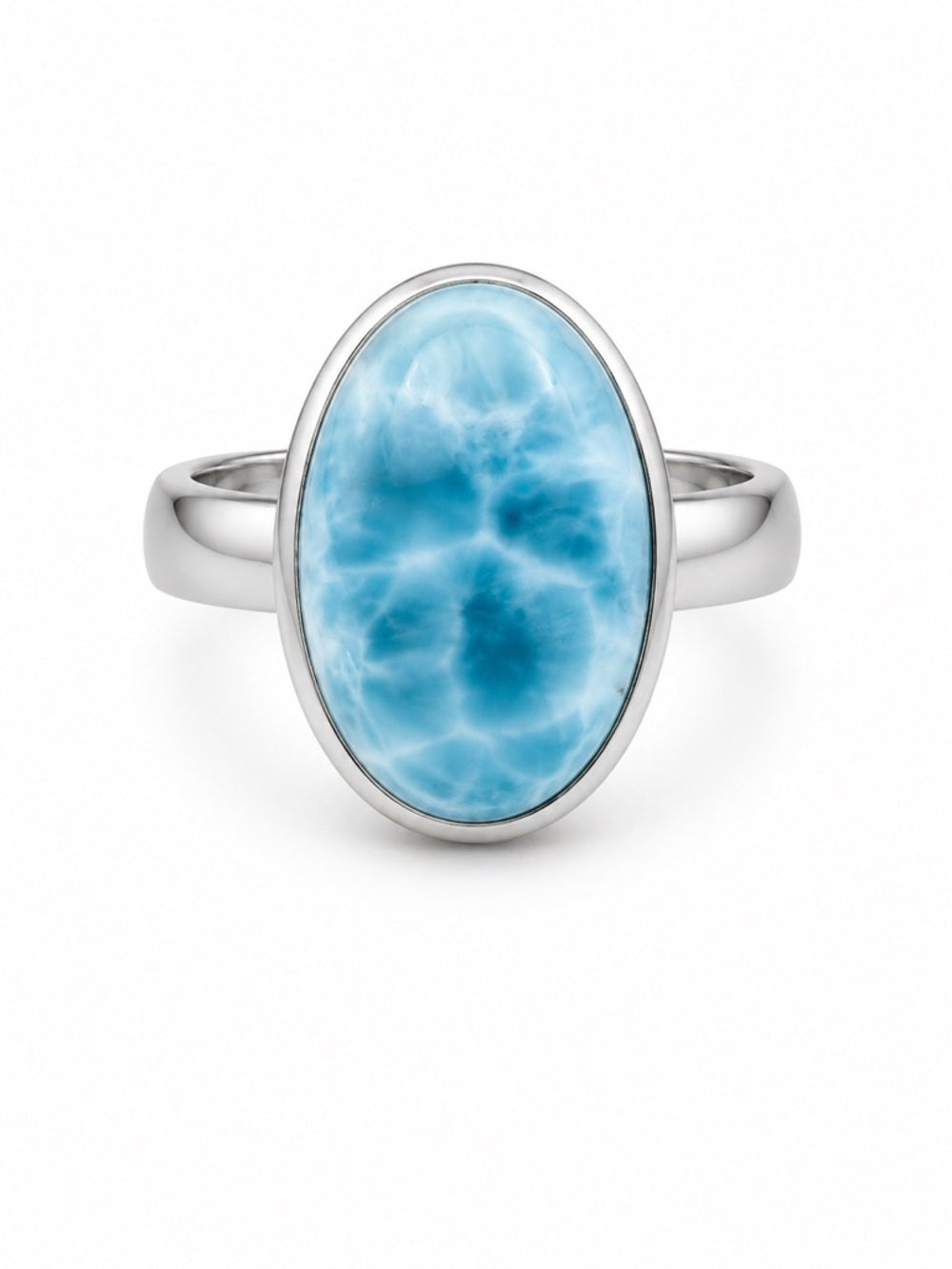 Larimar Oval Ring