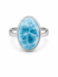 Larimar Oval Ring