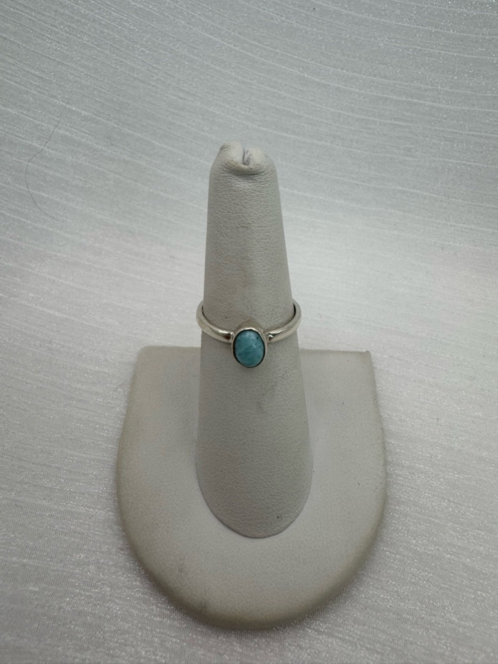 Oval Larimar Ring