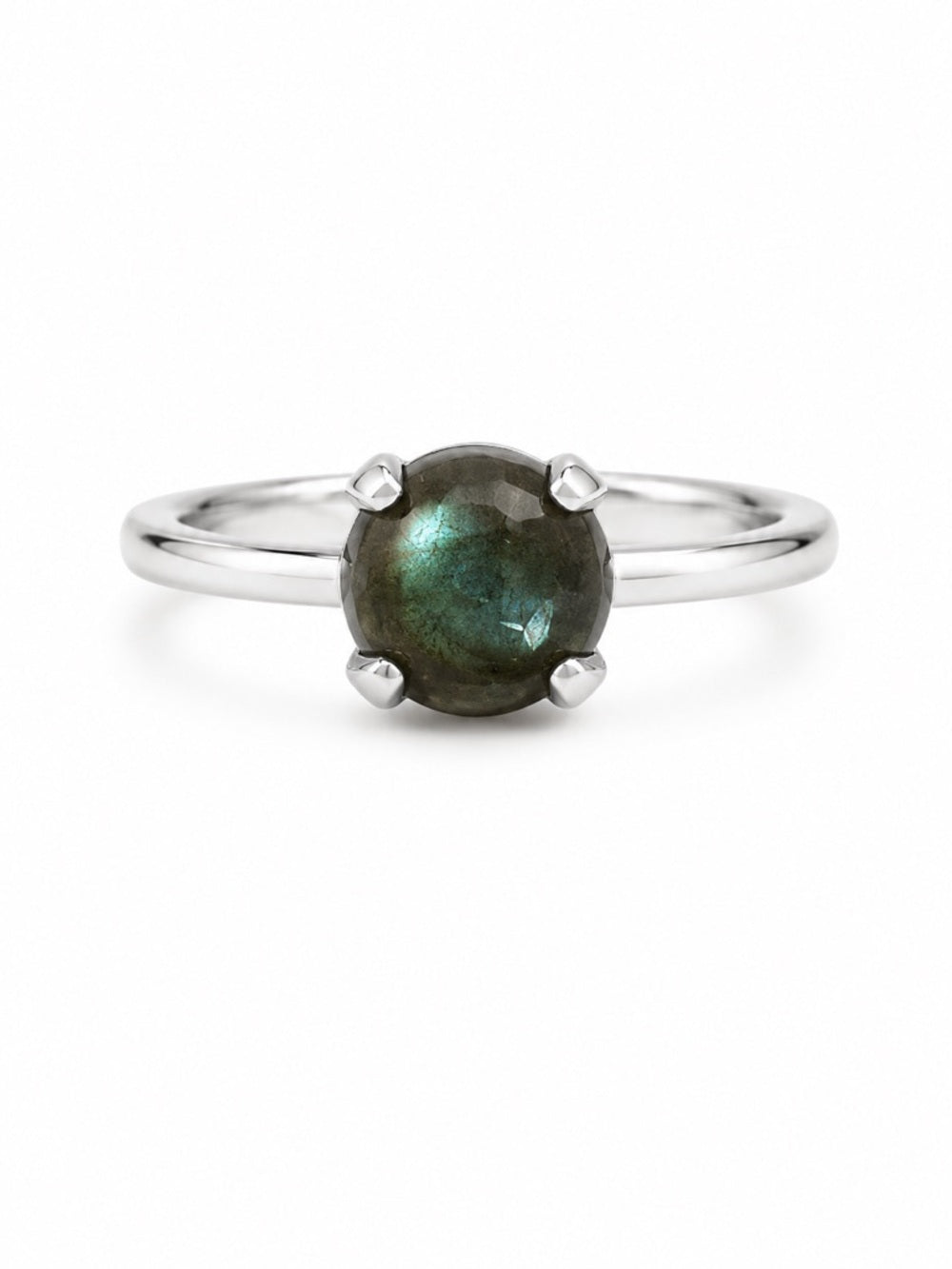 Labradorite Round Ring