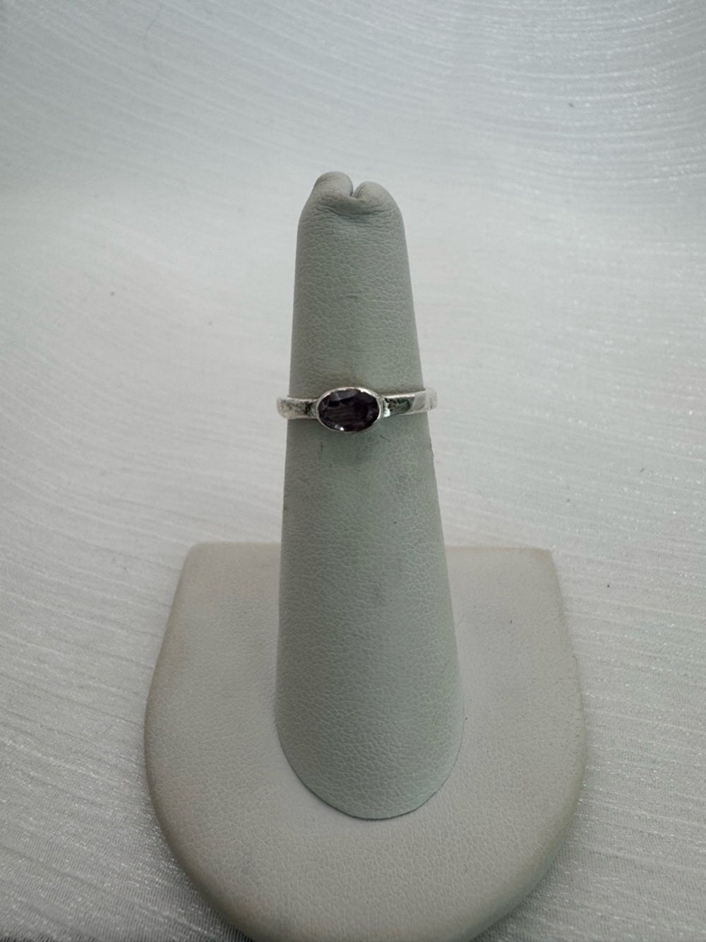 Amethyst East West Ring