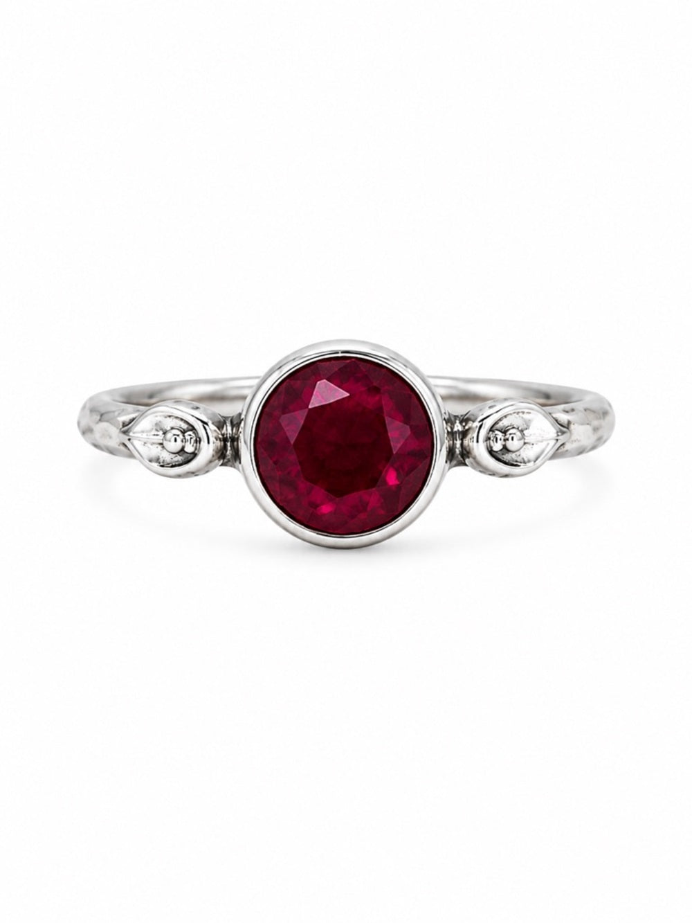 Ruby Round Ring