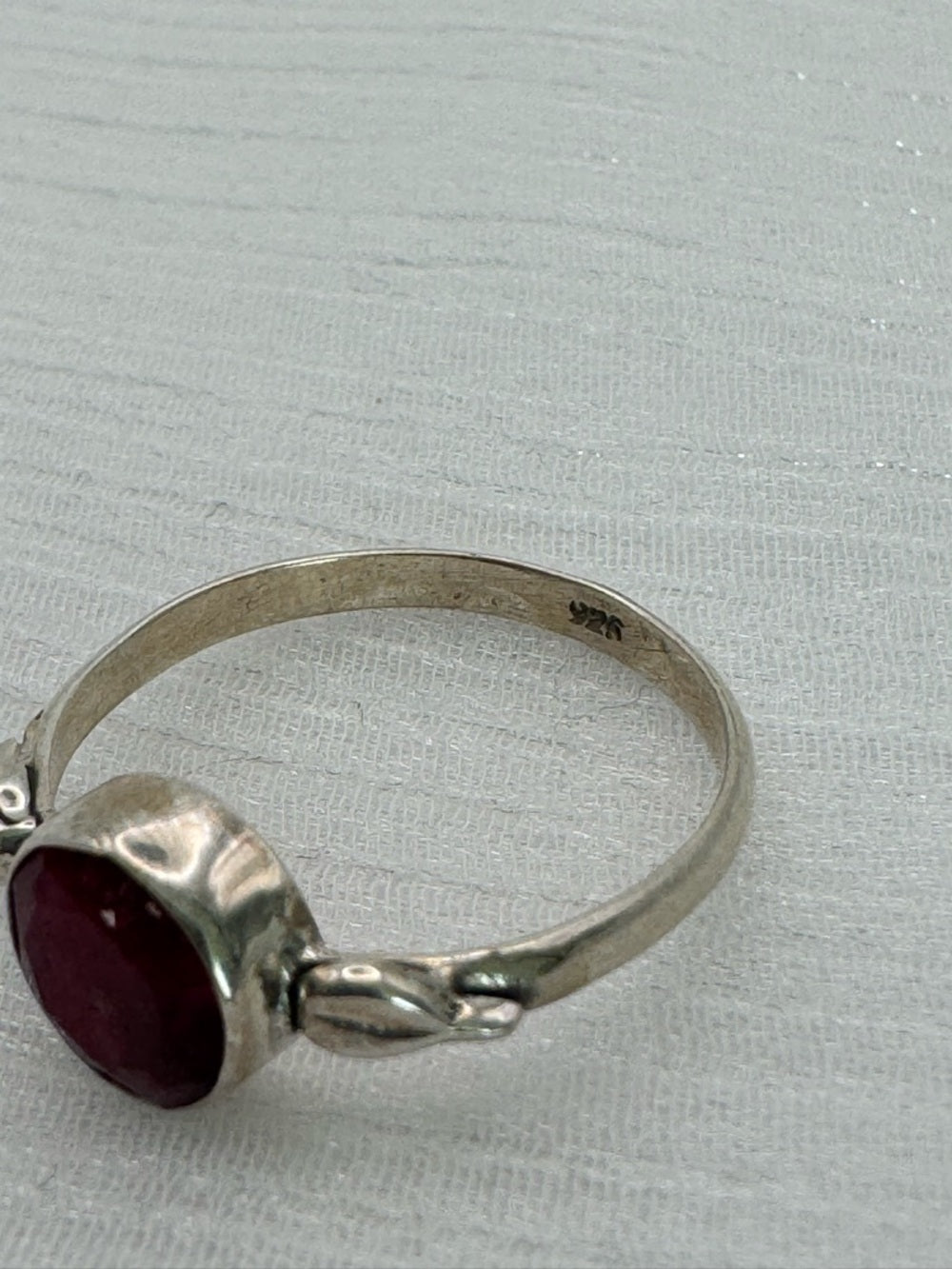Ruby Round Ring