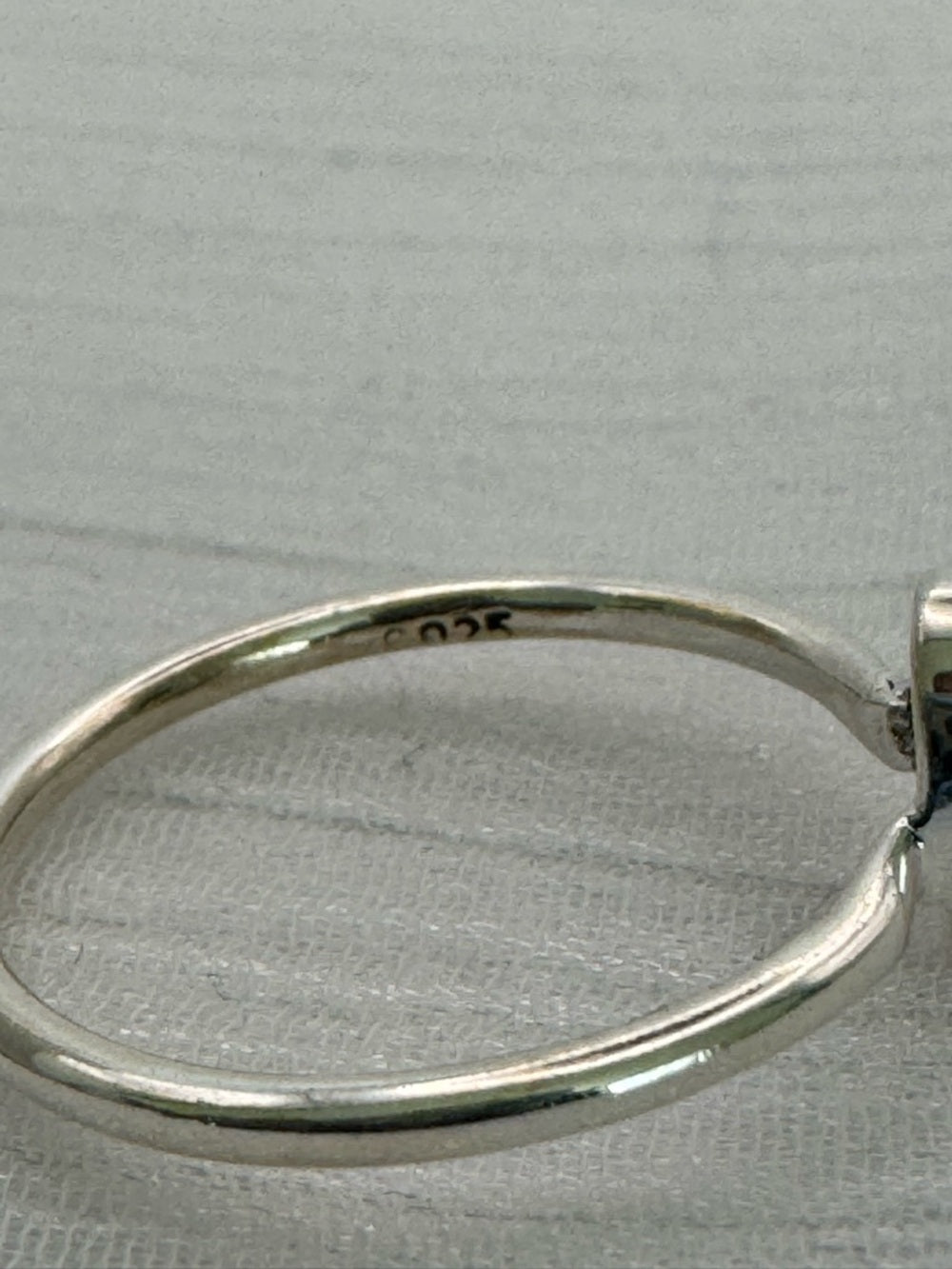 Black Tourmaline and Quartz Ring