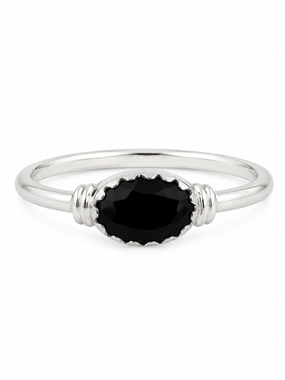 Black Onyx East West Legacy Ring