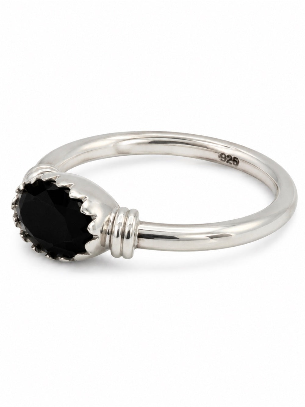 Black Onyx East West Legacy Ring