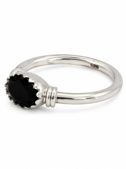 Black Onyx East West Legacy Ring