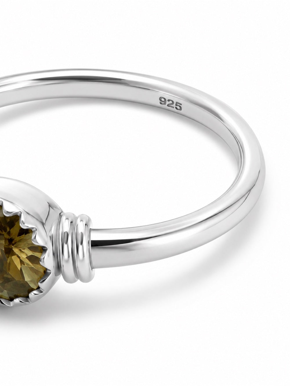 Citrine East West Legacy Ring
