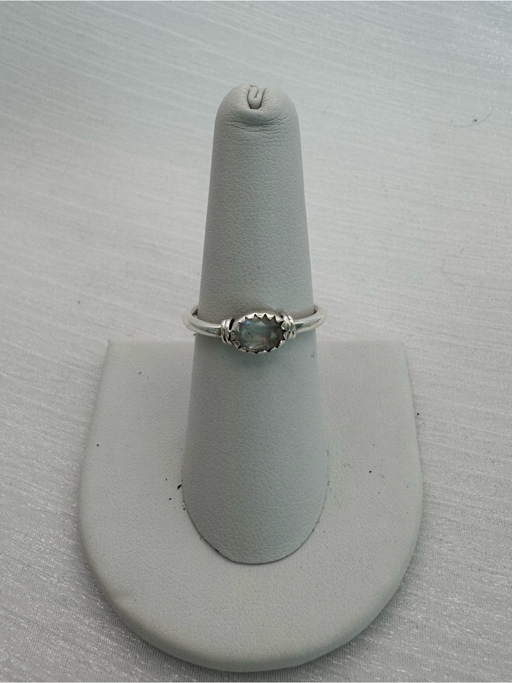 Clear Quartz East West Legacy Ring