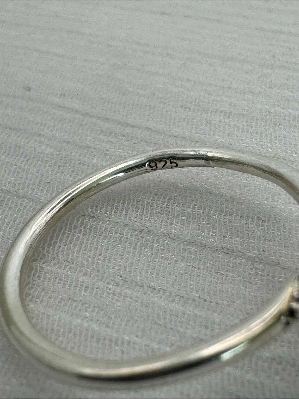Iolite Teardrop Bubble Ring