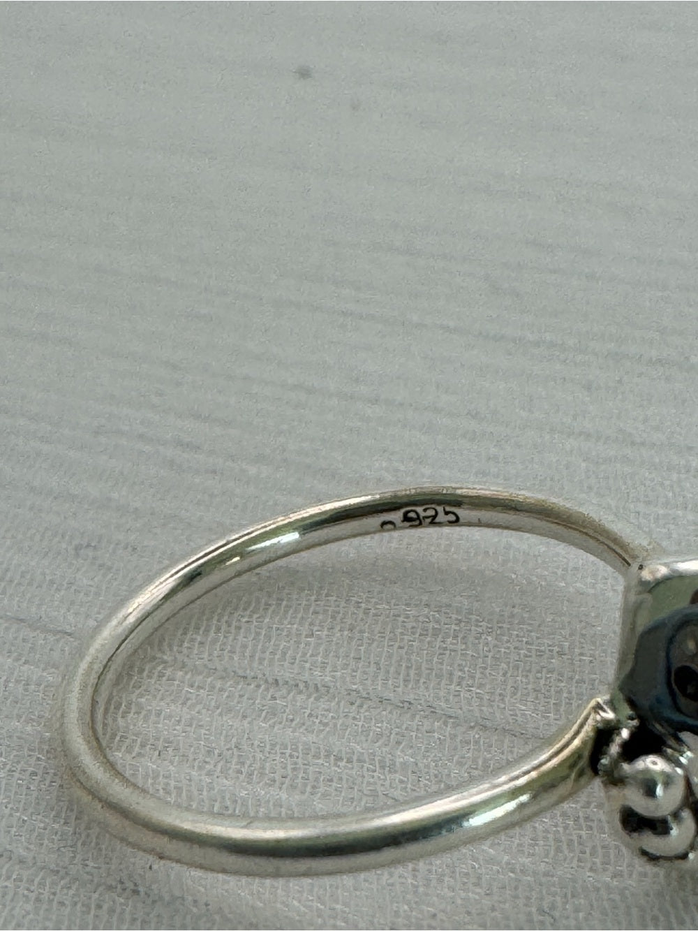 Citrine Teardrop Bubble Ring