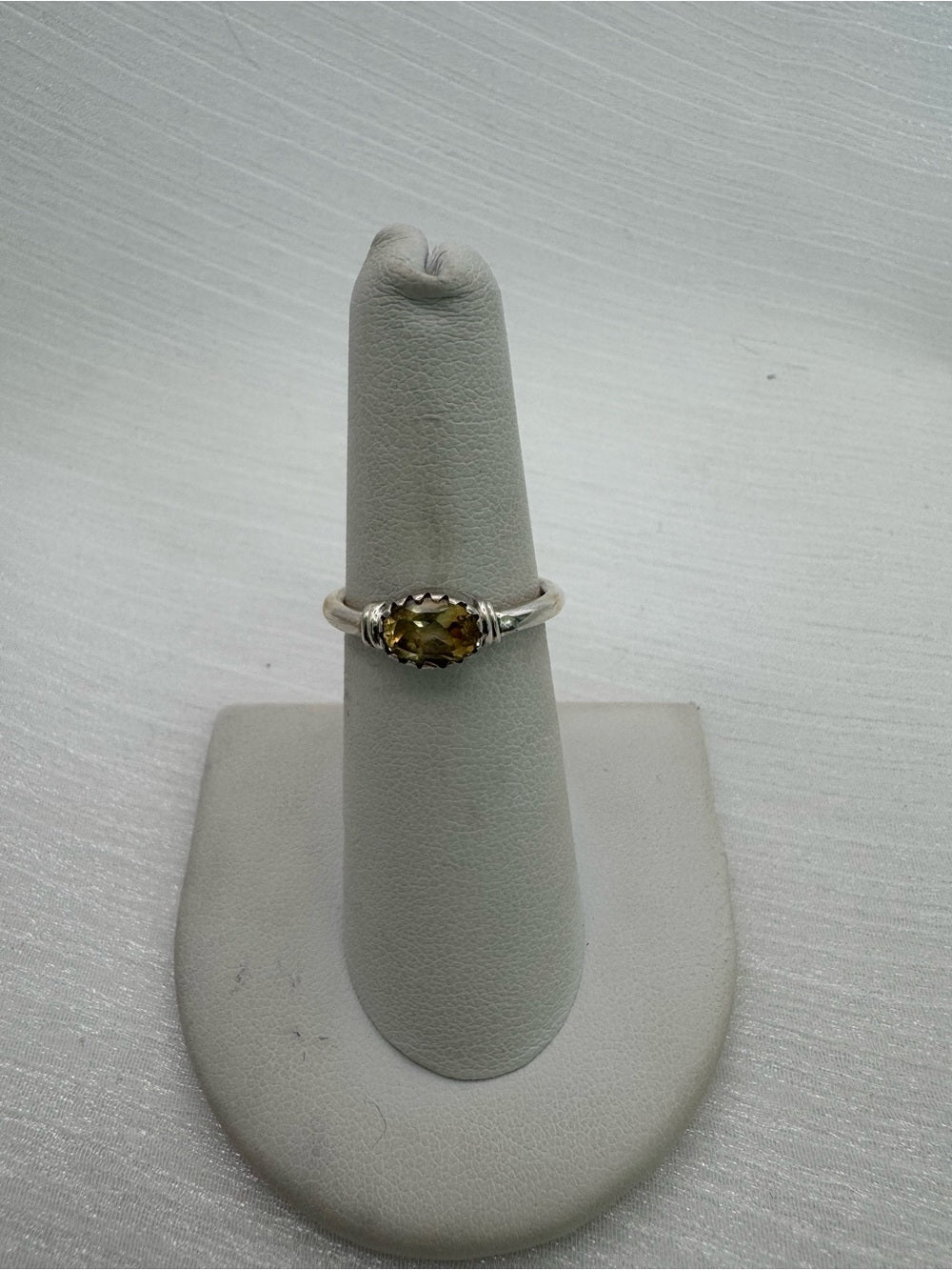Citrine East West Legacy Ring