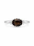 Smokey Quartz East West Legacy Ring