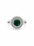 Emerald Sun Ring