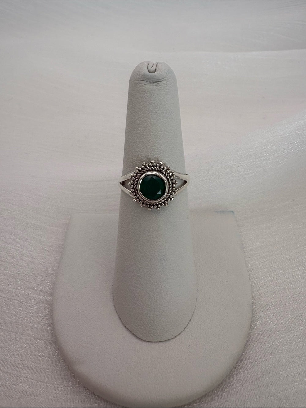 Emerald Sun Ring