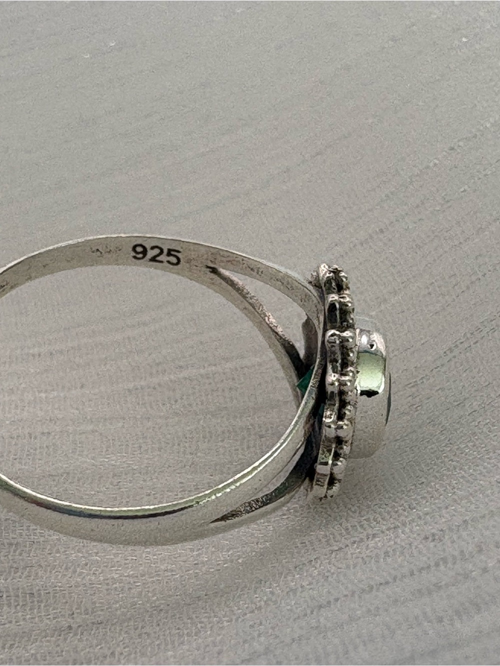 Emerald Sun Ring