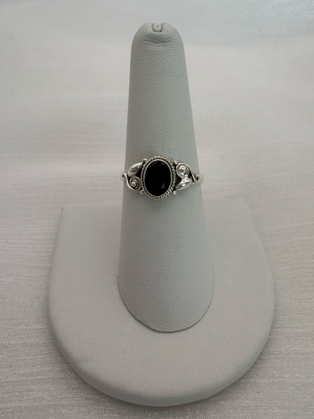 Black Onyx Spritz Ring