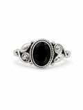 Black Onyx Spritz Ring