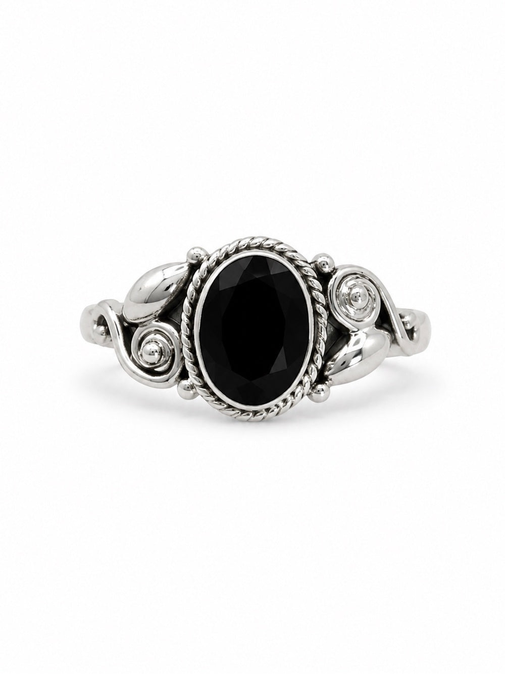 Black Onyx Spritz Ring