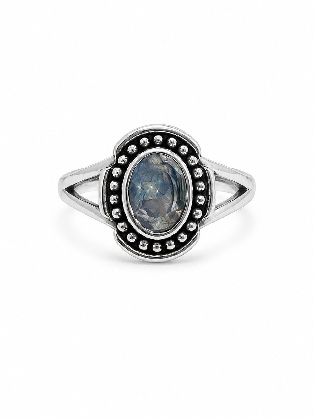 Moonstone Bubble Oval Ring