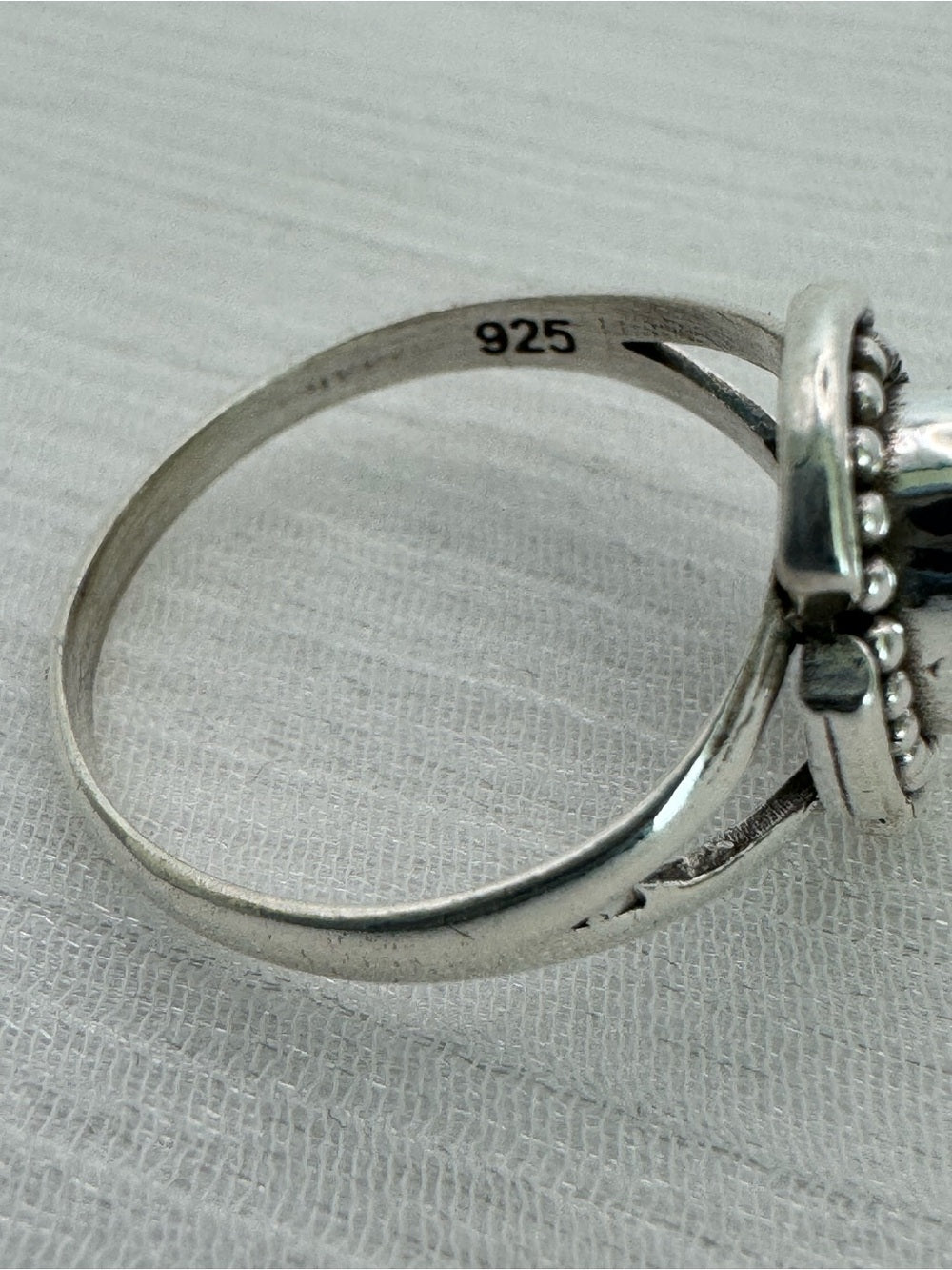 Moonstone Bubble Oval Ring