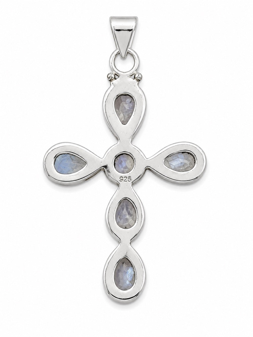 Moonstone Cross Pendant