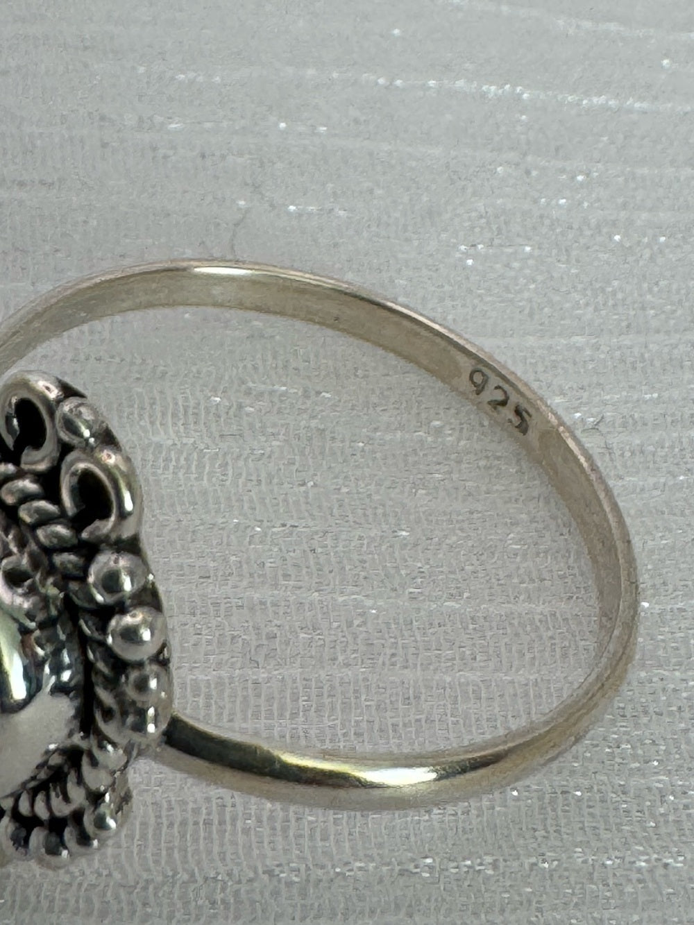 Freshwater Pearl Braided Portrait Ring