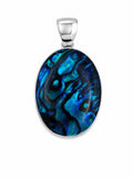 Labradorite Oval Pendant (S925)