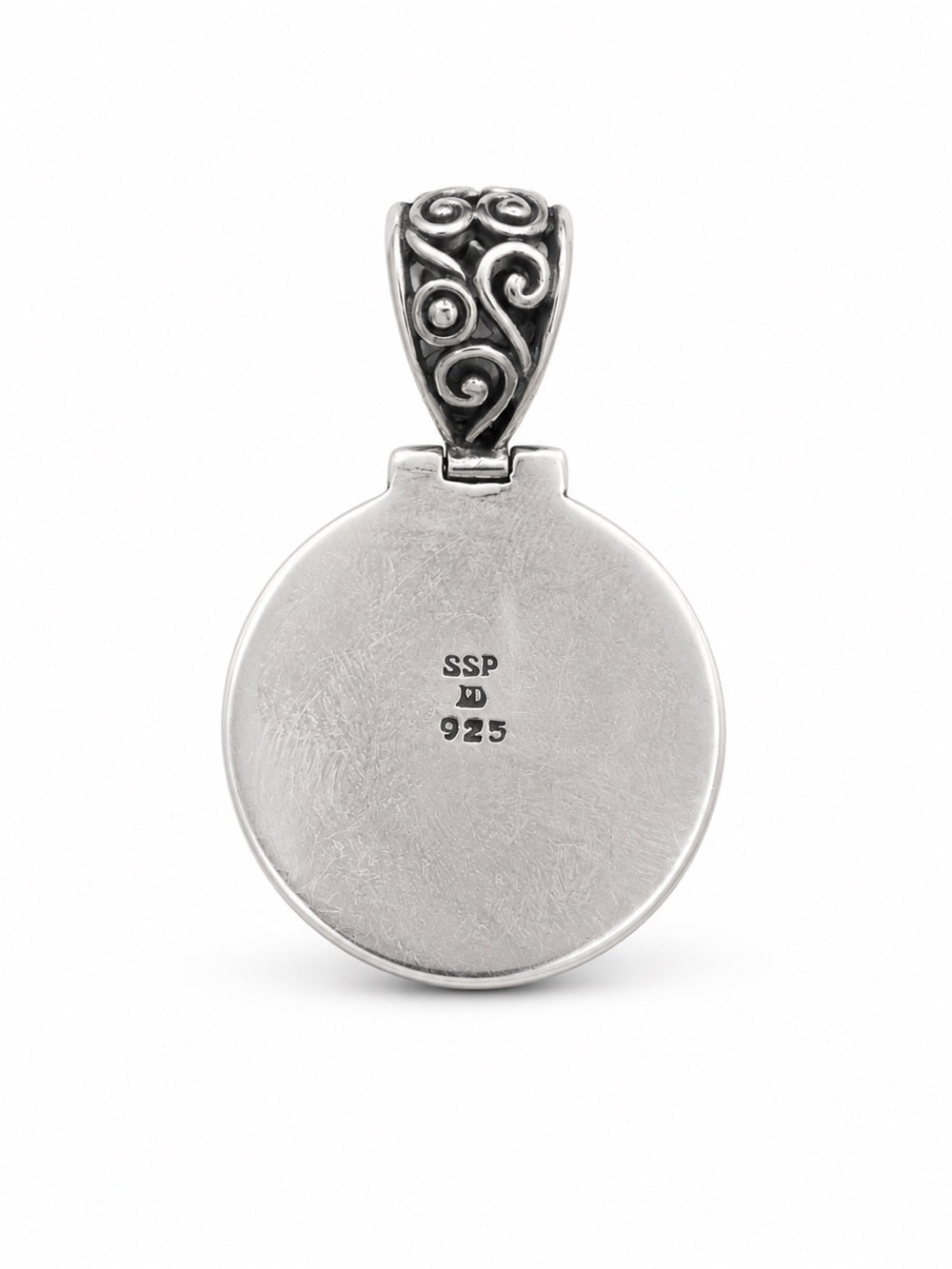 Moonstone Circle Pendant