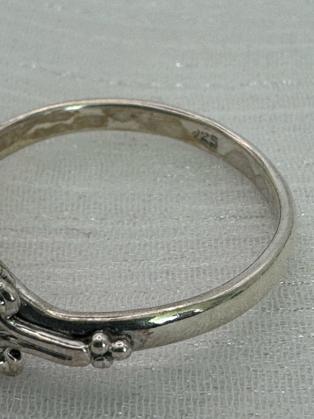Smoky Quartz East West Heirloom Ring